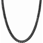 Lykken Strong panssarikaulaketju 8 mm musta 50-8BLACK
