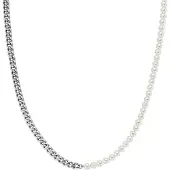 Lykken Strong panssarikaulaketju 7 mm half pearl 55-7