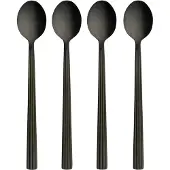 Aida - Raw Cutlery Cafe Latte Lusikka 21,6 cm 4 kpl Matte Black