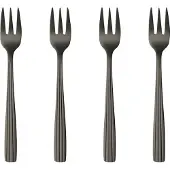 Aida - Raw Cutlery Kakkuhaarukka 18,2 cm 4 kpl Matte Black