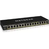 Netgear – 16Port GBPoE+Unmnged Switch 115W+FlexPoE (GS316P-100EUS)