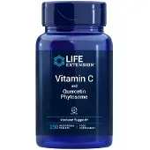 Life Extension - C-vitamiini ja kversetiinifytosomi EU-versio (250 tablettia)