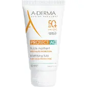 A-Derma Fluide Matifiant Spf50+ 40ml Aurinkovoide
