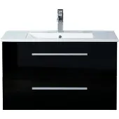 Lykke Nordic Original 80x46x50cm musta allaskaappi