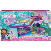Gabby's Dollhouse Setti - 18 Osaa - CAT-Tastic Cruise Ship - - OneSize - Nuken tarvikkeet