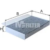 M-Filter Suodatin, sisäilma K 9044C
