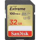 SanDisk SDHC Extreme 32GB 100MB/s UHS-I U3 V28