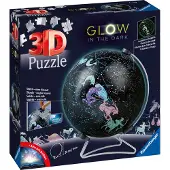 Ravensburger Palapeli - 3D - 180 Tiilet - Glow Dark Tähtipallo - - OneSize - Palapelit