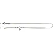 Trixie CityStyle-talutin, vaaleanharmaa - 100 cm / 20 mm