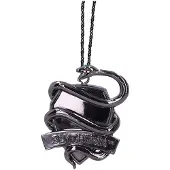 Nemesis Now Slytherin Crest (Silver) Hanging Ornament 6.3cm