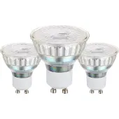 Eglo LED-lamppu SCOB 4.5W/830 345 lumen clear 3-pack GU10
