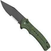 CIVIVI Cogent Button Lock Grn Micarta