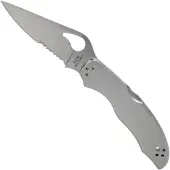 Byrd Harrier 2 Stainless BY01PS2 partially serrated pocket knife