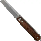 The James Brand The Duval - Rosewood / Stainless / Wood / Straight kääntöveitsi