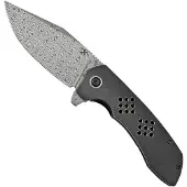 Kansept Knives Entity Framelock Damascus kääntöveitsi