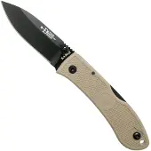 Ka-Bar Dozier Folding Hunter kääntöveitsi, coyote brown