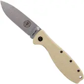 ESEE Zancudo AUS8 Desert Tan-Stonewashed, BRKR1DT pocket knife