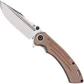 Kansept Knives Pretatout Linerlock Micarta