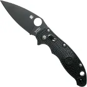 Spyderco Manix 2 Lightweight kääntöveitsi, musta