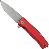 Lionsteel MYTO Black Blade, Red Aluminum Handle