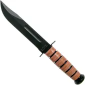 Ka-Bar U.S. Army Knife 1220 fixed knife, leather sheath