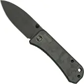 We Knife Banter 2004H Marble Carbon fibre pocket knife, Ben Petersen design
