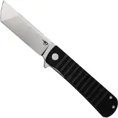 Bestech Titan - Satin + Stonewash - G10 kääntöveitsi, musta