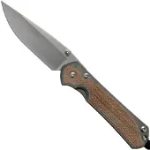 Chris Reeve Sebenza 31 Large Natural Micarta inlay L31-1212 pocket knife