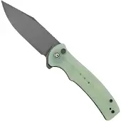 CIVIVI Cogent C20038D-3 Blackwashed Plain Edge, Natural G10 pocket knife