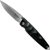 Mcusta MC-0079DP Shinra Emotion Tsuchi, black pakkawood, gentleman's knife