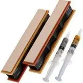 Wicked Edge Leather Strops Pack, 1 and 0.5 microns