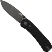 Knafs Co. Lander, -00066 Fast Swap Scales, Black G10 pocket knife