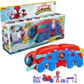 Spidey and his Amazing Friends Marvel Spidey and His Amazing Friends 2-in-1 Spider Caterpillar Toy Vehicle