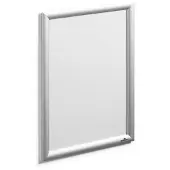 Durable Snap -napsautuskehys alumiini A3, hopea