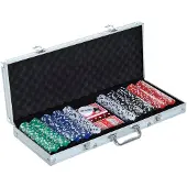 Aosom Pokerisetti Homcom 55,5x22x6,5cm, eri väreissä