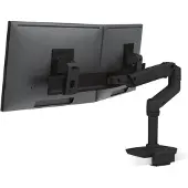 Ergotron – LX desk dual direct arm, Low Profile, mbk (45-609-224)