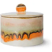 HK Living 70's cookie jar -keksipurkki Ø 17 cm Burst