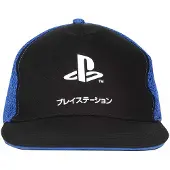 Heroes Playstation Katakana Logo Cap Musta Mies