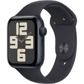 Apple Watch SE 2023 44mm Alumiini MidNight urheiluranneke MidNight M/L MRE93QL/A MRE93QL/A