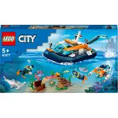 LEGO City Utforskare och dykarbåt 60377