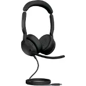 Jabra Evolve2 50 USB-C UC -langaton stereokuulokemikrofoni, musta