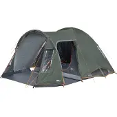 High Peak Kuppelzelt Tessin 4.1 (dunkelgrn/grau, mit Tunnel-Vorbau, Climate Protection 80) (10380)