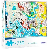 Muumi Muumipeli 750p palapeli