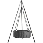 Leander Classic Vugge m. Madras - 83x50x30 cm - harmaa - - OneSize - Kehdot