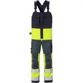 Fristads Palosuojattu High Vis avosuoja lk 2 1584 FLAM Huomiokeltainen/Laivastonsininen C52