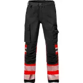 Fristads High vis Stretch housut lk 1 2705 PLU, huomiokeltainen/laivastonsininen, D120