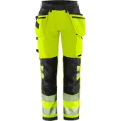 Fristads Housut Huomio Naisten 2664 GSTP Huomiokeltainen/Laivastonsininen 42