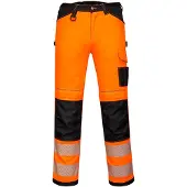 Portwest PW303 keltainen/musta hi-vis lightweight stretch-housut