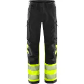 Fristads Vihreä Housut Huomio 2647 GSTP Huomiokeltainen/Laivastonsininen C154