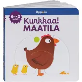 Kurkkaa! Maatila -pahvikirja 0-2 v